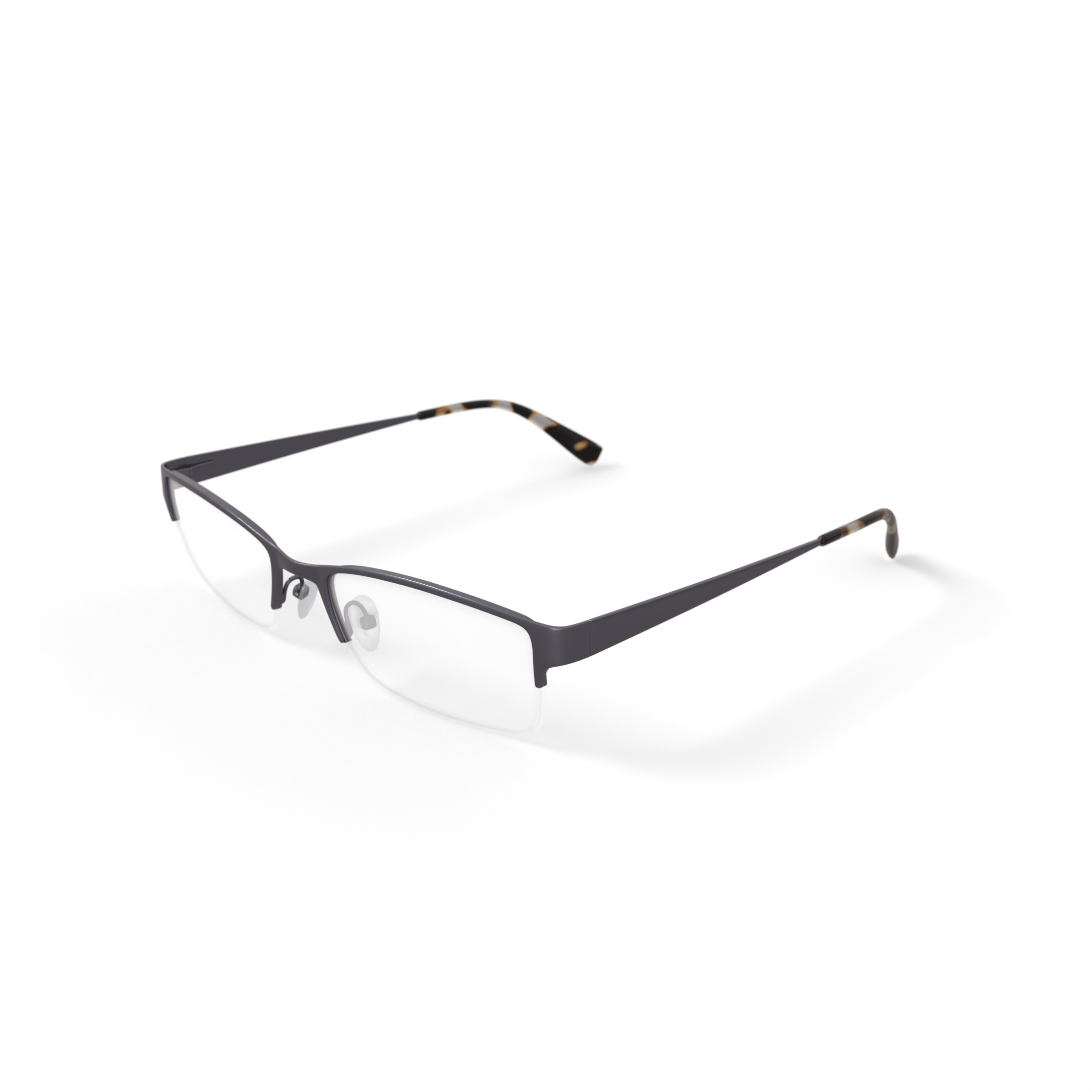 Trend By Dna Men's Rx'able Eyeglasses, A4004, Gun Metal, 55-19-145