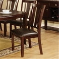 thumbnail image 1 of Furniture Of America IDF-3336SC Edgewood I Espresso Chaise d'Appoint - Lot de 2, 1 of 1