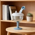 thumbnail image 3 of High-Footed Learning Easter Decor Cup with Clear Measurement Scale, Drop-Resistant Leak-Proof Toddler Water Cup with Soft Silicone, Safe BPA-Free Drinking Training Cup for Outdoor Use, 5*3in, Blue, 3 of 9