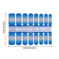 thumbnail image 2 of Nail Stickers Glitter Gradient Color Full Wraps Polish Stickers Decal Strips Self-Ashesive Nail Sticker Sets For Women Girls, 2 of 4