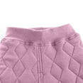 thumbnail image 4 of Lenpel Children's Padded Quilted Pants Boys Girls Fall Winter Cotton Thick Warm Jogger Pants Toddler Baby Thermal Pants 1-15 Y(Purple,1-2 Years), 4 of 6