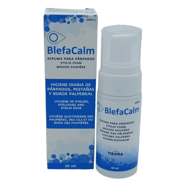 Espuma Limpiadora Para Párpados BlefaCalm 50 Ml