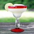 thumbnail image 3 of Libbey Aruba 12 oz. Margarita Glass with Red Rim and Base (12/Case) | Tropical Bliss with Red Accents, 3 of 3