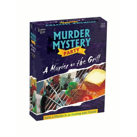 A Murder on the Grill Murder Mystery Party Game (Best Murder Mystery Games)