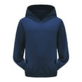 thumbnail image 5 of Toddler Hoodies for Girls Kids Navy Hoodie Casual Long Sleeve Hoodies Fall Winter Clothes Girls Sweatshirts Size 2T, 5 of 5
