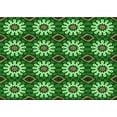 thumbnail image 1 of Ahgly Company Indoor Rectangle Patterned Dark Forest Green Area Rugs, 2' x 3', 1 of 1