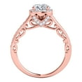 thumbnail image 3 of Aonejewelry 1 Ct Halo Round Diamond Engagement Ring In 14k Rose Gold, 3 of 4