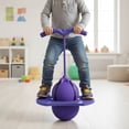 thumbnail image 6 of Pogo Jumper with Handle and Ball Pump, Balance Jumping Ball, Jumping Toy, Low Noise Pogo Stick Alternative, High Jump Toy Bounce Jump Trick Board Pogo Bouncing Ball for Indoor Outdoor Use, 6 of 8