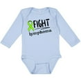 thumbnail image 3 of Inktastic Fight Lymphoma Lime Ribbon Boys or Girls Long Sleeve Baby Bodysuit, 3 of 5