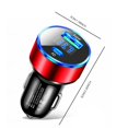 thumbnail image 5 of Adaptador de cargador de coche de 20 W USB 3.0 PD tipo C 2 puertos cargador de coche de viaje (rojo) Likrtyny  Para estrenar, 5 of 5