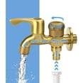 thumbnail image 1 of Vintage Style Faucet For Garden And Household Use, Standard Garden Hose Connector With Easy Controlling Water Flow Feature, 1 of 5