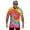 Red, variant on Hippie T Shirts for Men Tie Dye Tshirts Hippy Peace Tee Crewneck Short Sleeve Tops Regular Fit Blue XL