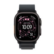 Apple Watch Ultra 3 GPS + Cellular 49mm Black Titanium Case with Black Alpine Loop - Medium
