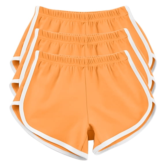 Shorts for Women 3pc Yoga Sports Exercise Running Fitness Casual Summer Shorts