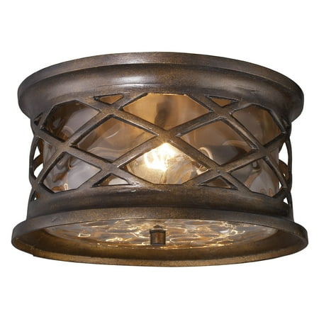 - Elk Lighting Barrington Gate Ceiling Light - 12W in. Hazelnut Bronze