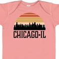 thumbnail image 4 of Inktastic Chicago Illinois Skyline Vintage Boys or Girls Baby Bodysuit, 4 of 5