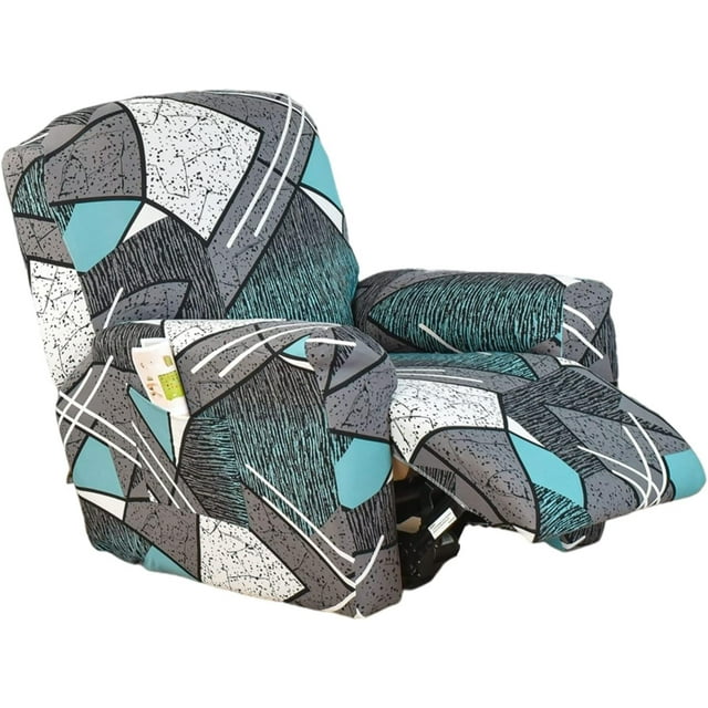 Recliner Slipcovers -Pieces Lazyboy Recliner Covers Recliner Couch Covers Recliner Chair Cover Non Slip Reclining Slipcovers with Storage Pockets Furniture Protector for Living Room