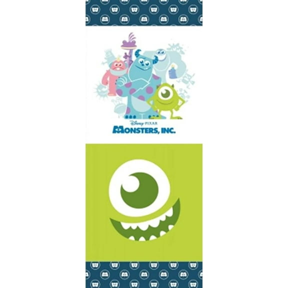 Monsters Inc 36"x43.5" Panel Fabric