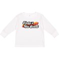 thumbnail image 3 of Inktastic Kickin' it Old School with Weathered Retro Stripe Boys or Girls Long Sleeve Toddler T-Shirt, 3 of 5