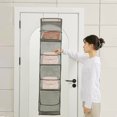 thumbnail image 6 of Over The Door Organizer Hanging Storage With Large Pockets Side Pockets Closet Door Organizer Heavy Duty Baby Organization For Bathroom, Pantry, Bedroom, Nurs, Usupdd 2025 Over The Door, 6 of 6