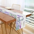 thumbnail image 7 of GZHJMY Butterfly Flowers Table Runner Machine Washable Polyester Table Runner Rectangle Reversible Dresser Scarves Table Decor 13 x 90 Inch, 7 of 7