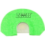 Zink ZNK-ZNK315 Lil Green Machine Mouth Call, Split-V Cut Double Reed