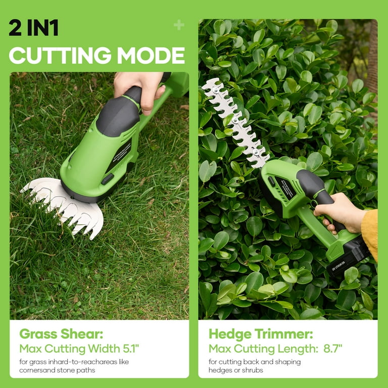 GASKY 20V Cordless Grass Shears, in Electric Hedge Trimmer