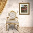 thumbnail image 3 of Vision Studio 26x32 Gold Ornate Wood Framed with Double Matting Museum Art Print Titled - Le Papillon Script II, 3 of 4