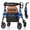 Deep Blue, variant on Rollator Walkers for Seniors with Seat,16 lbs Foldable Rolling Walker,500lbs Capacity,8" All Terrain Wheels&Dual Brake,7-Level Handle Adjustable,Red