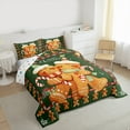 thumbnail image 3 of Manfei Kawaii Gingerdread Man King Size Comforter Sets,Christmas Candy Cane Bedding Comforter Set,Merry Xmas Bedding Set For Kids,Microfiber Bedroom Decor Reversible,3pcs, 3 of 8