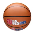 thumbnail image 6 of Wilson NBA DRV Americana Basketball, Size 7 (29.5"), Outdoor All‑Surface Ball with Patriotic Red/White/Blue Design, 6 of 9