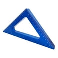 thumbnail image 4 of Imperial Metric Scale Square Ruler Triangle Ruler Precision Woodworking DIY Tool, 4 of 6