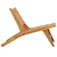 thumbnail image 5 of vidaXL Patio Chair with Footrest Solid Teak Wood, 5 of 9