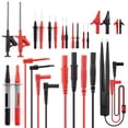 thumbnail image 1 of KAIWEETS 23PCS Multimeter Test Leads Kit with Replaceable Precision Probes Set and Alligator Clips, Test Probes, Test Hook, Flexible Wires Professional Kit General U, 1 of 8