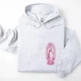 thumbnail image 4 of La Virgen de Guadalupe Hoodie – Vintage Religious Virgin Print, Unisex Classic Cotton Hoodie, Streetwear Pullover for Men & Women, 4 of 6