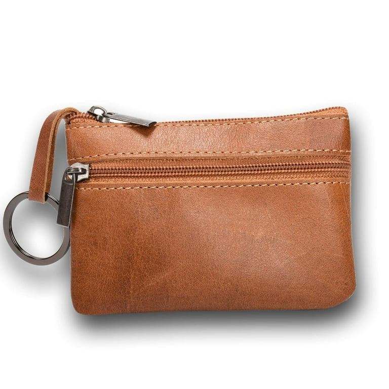 Slim Compact Leather Key Holder