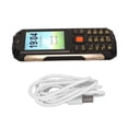 thumbnail image 1 of Straight Board Mobile Phone Ultrathin 2G Network Dual Card Dual Stand By 4800mAh Black for Elderly, 1 of 4