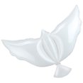 thumbnail image 4 of 10 globos de paloma de la paz, globos de paloma blanca, película de aluminio, globos de pájaro, ceremonias, decoraciones de fiesta, globos conmemorativos reutilizables para bodas, funerales, fiestas d, 4 of 11
