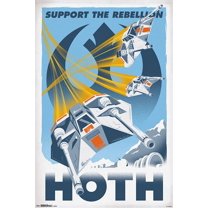 24X36 Star Wars: The Empire Strikes Back - Hoth Wall Poster, 24" x 36"