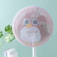 thumbnail image 3 of Electric Fan Cover Cartoon Pattern Simple Installation Machine Washable Fade-Resistant Universal Anti-Pinch Polyester Baby Finger Protector Fan Dustproof Cover Home Supplies, 3 of 8