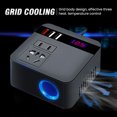 thumbnail image 5 of 120W Car Power Inverter, Portable Car Inverter Power Fast Charging Universal 12V/24V DC to 220V AC with Digital Display, Q3 Quickly Charger for Laptops, Tablets, Consoles & More, 5 of 11