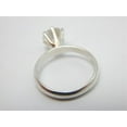 thumbnail image 5 of 2Ct Lab Created Diamond Round Cut Solitaire Engagement Ring 14K White Gold Plated, 5 of 5