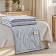thumbnail image 7 of Zmeidao Cooling Comforter for Hot Sleepers, Summer Cooling Blanket Soft Breathable All-Season Cooling Quilt Blanket, 59x78.7in, 7 of 7