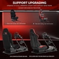 thumbnail image 4 of Supllueer Racing Wheel Stand Simulator Cockpit Stable Adjustable for Logitech G29 G920 G923 Thrustmaster T80.Excluding Electronic Devices, 4 of 13