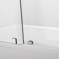thumbnail image 7 of Vinnova 312056-SS-BN 56 x 78 in. Villena Single Sliding Frameless Shower Door, Brushed Nickel, 7 of 7