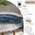 thumbnail image 4 of Round Fitted Tablecloth,Vintage Ocean Sea Turtle on Wood Grain Circle Table Cover Waterproof Table Cloth with Elastic Edge,Marine Life Outdoor Tablecloths for Kitchen Picnic 36-44in, 4 of 9