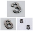 thumbnail image 4 of 10pcs Stereoscopic Plastic Number Modern Plaque Number House Hotel Door Address Digits Sticker Plate Sign(0-9,One for each Number), 4 of 6