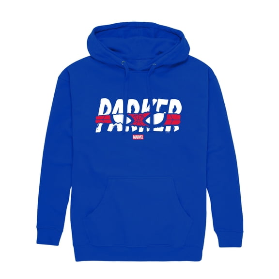 Spider-Man - Parker Peek Through Graphic Fleece Pullover Hoodie