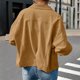 thumbnail image 4 of AUNVITO Women's Corduroy Button Front Long Sleeve Cardigan Casual and Chic Outerwear, 4 of 9