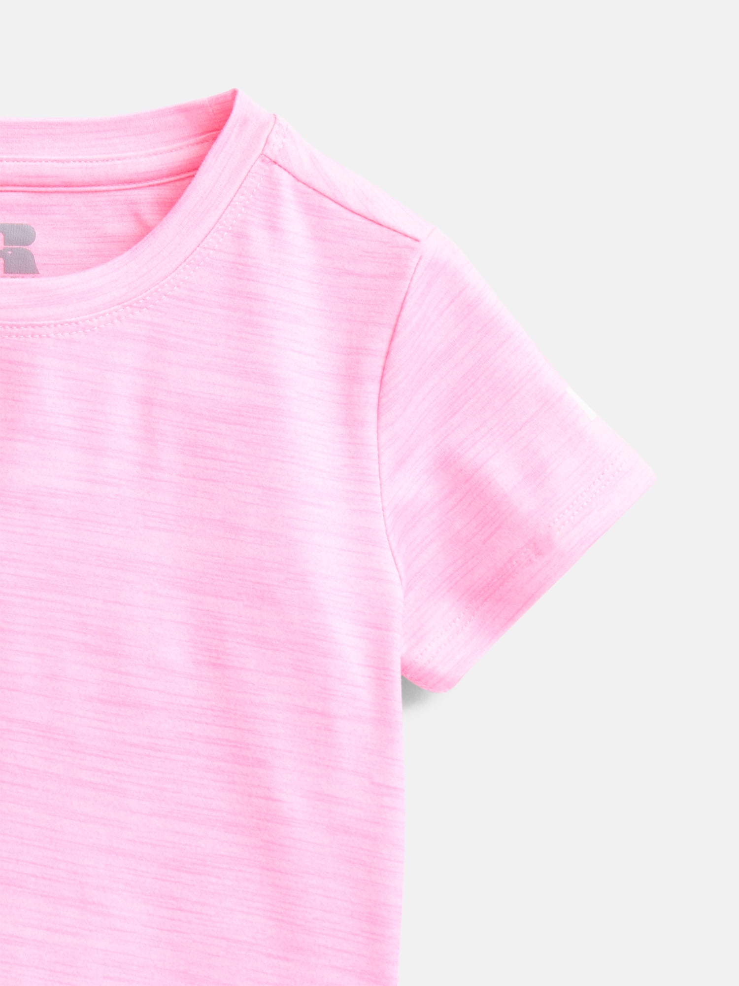 Russell Athletic Girls Performance Short Sleeve T-Shirts, 4-Pack, Sizes 4-18